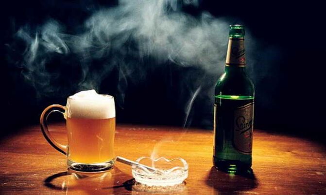 alkohol a fajčenie ako príčina osteochondrózy prsníka