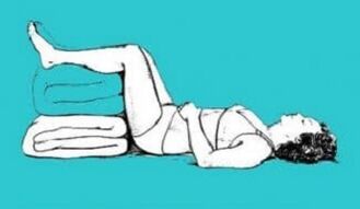 držanie tela počas exacerbácie hrudnej osteochondrózy