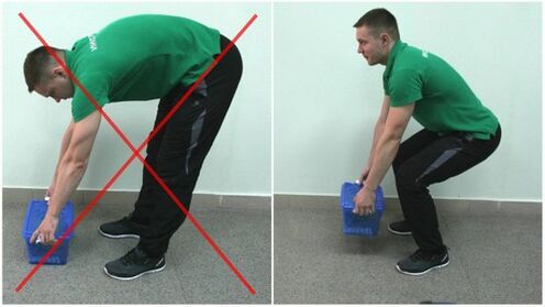 Ako správne zdvíhať závažia, aby ste predišli bolestiam krížov